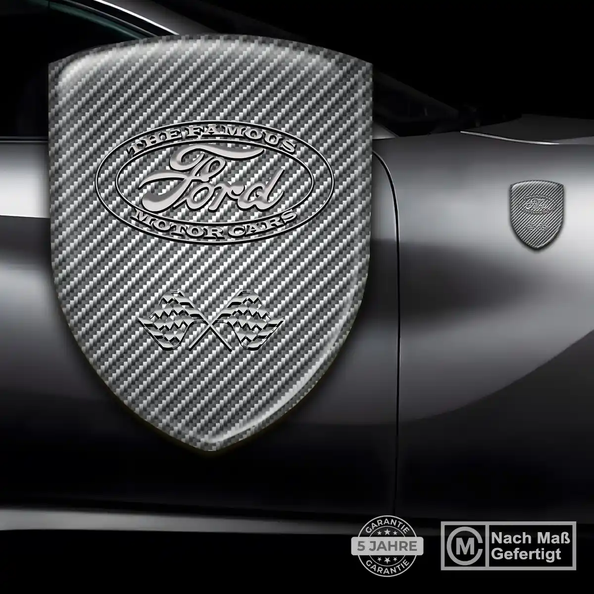 Ford Emblem Aufkleber Wappen Auto Stilvolles Design