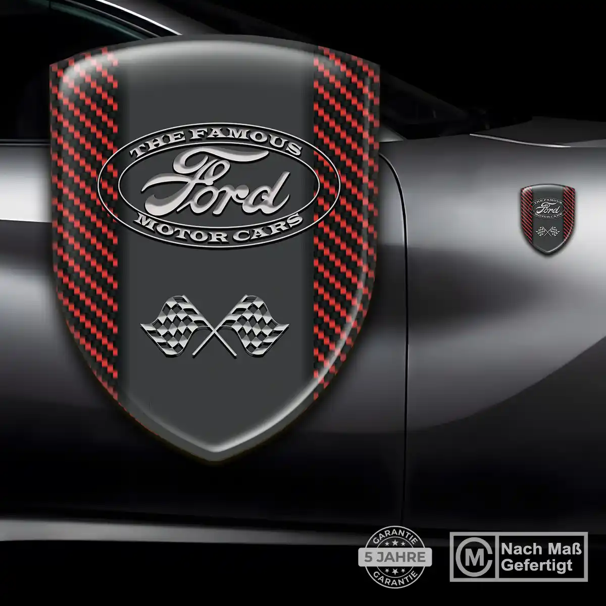 Ford Emblem Aufkleber Wappen Hohe Qualität