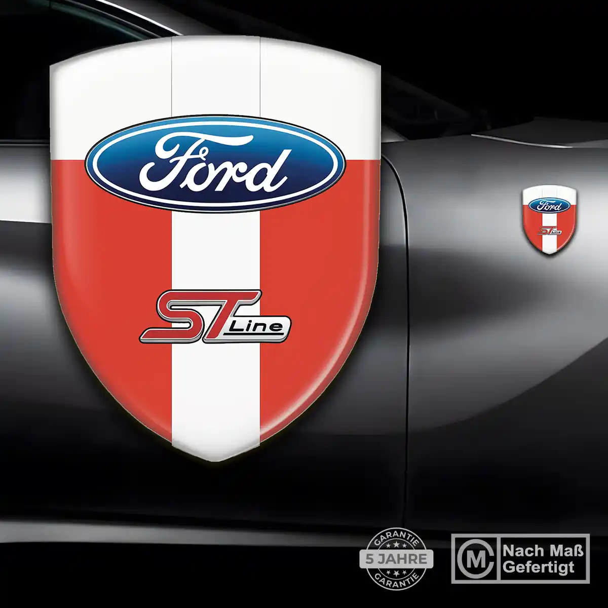 Ford Emblem Aufkleber Wappen Stilvolles Design