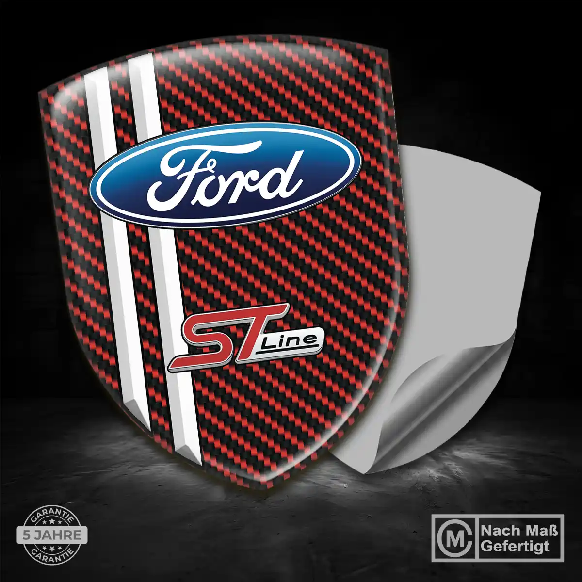 Ford Emblem Auto Stilvolles Design