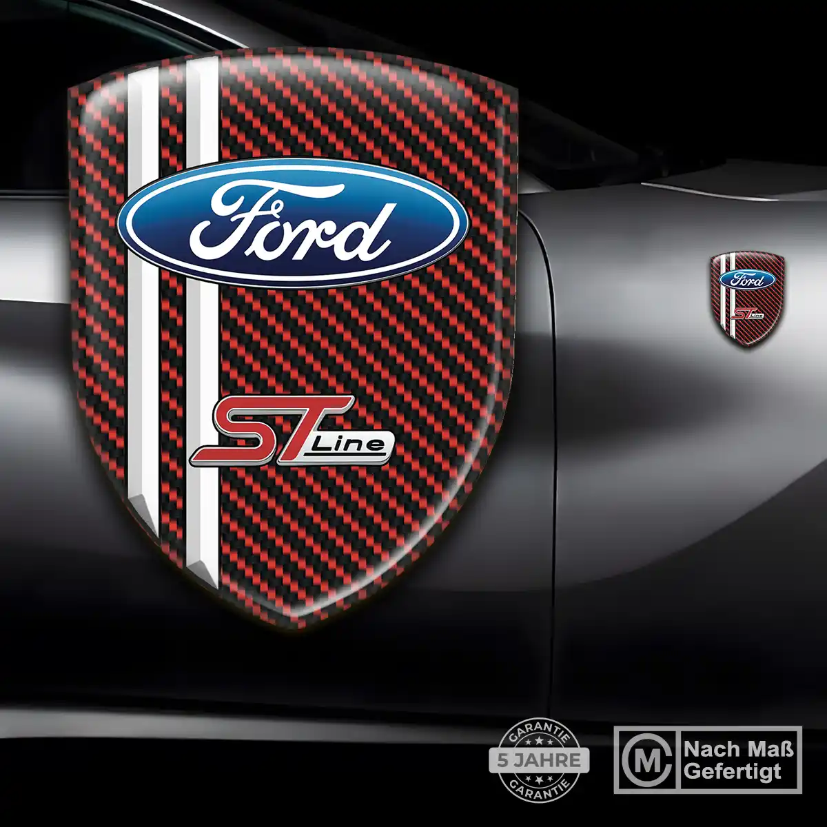 Ford Emblem Auto Stilvolles Design