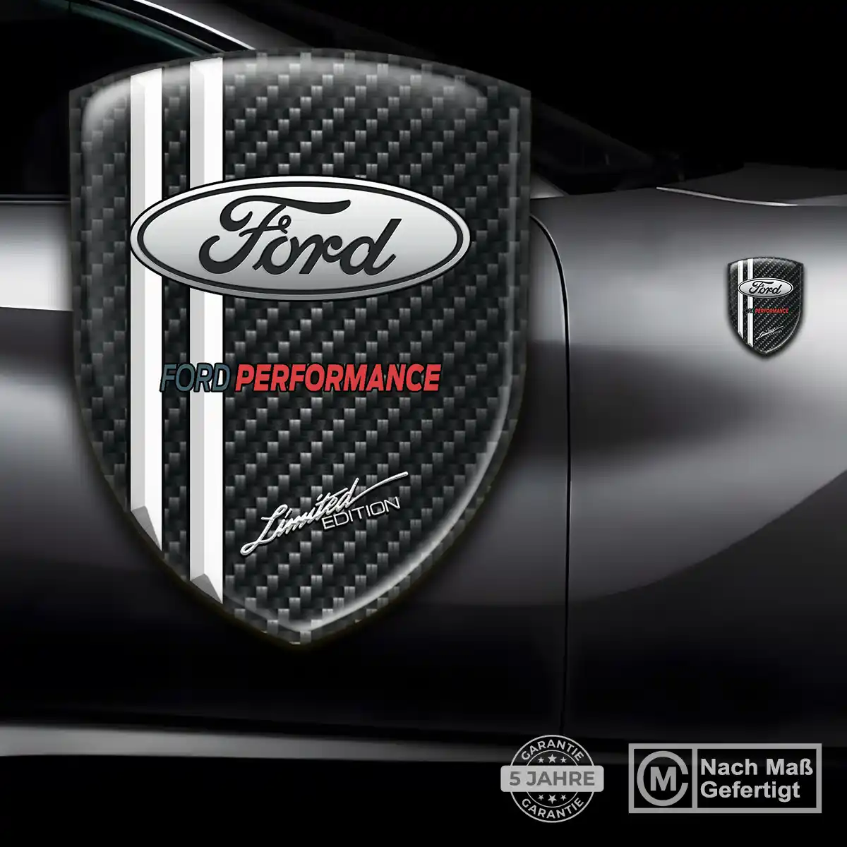 Ford Emblem Stilvolles Design