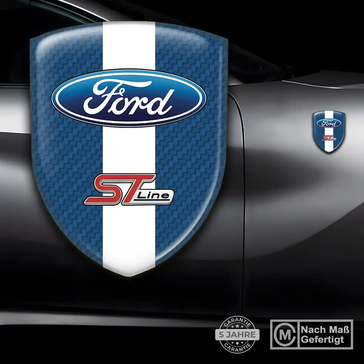 Ford Emblem Wappen Aufkleber Hohe Qualität