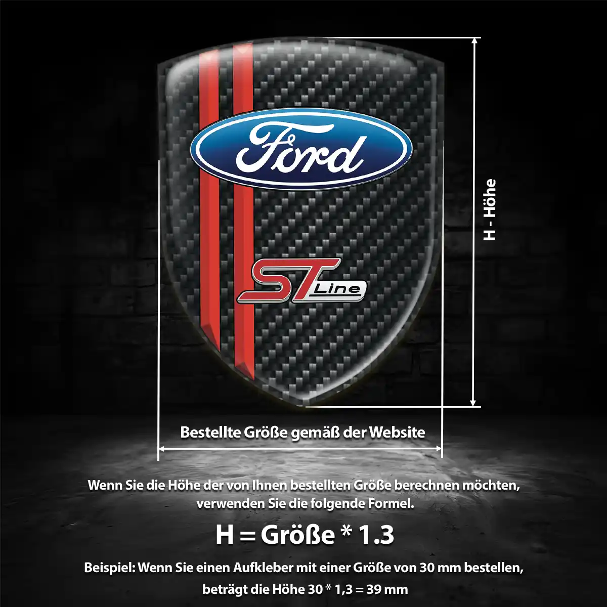 Ford Emblem Wappen Auto Hohe Qualität