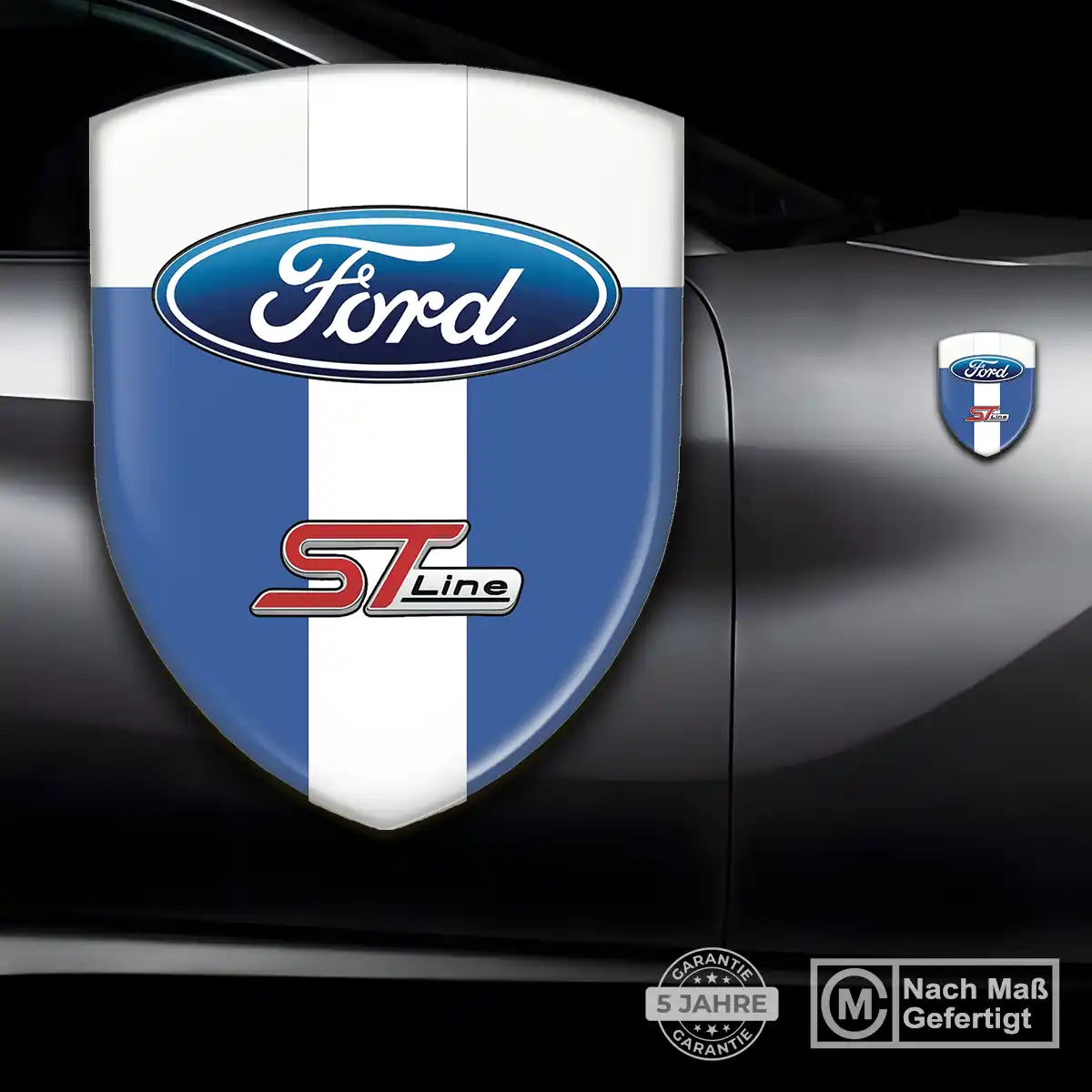Ford Emblem Wappen Auto Stilvolles Design