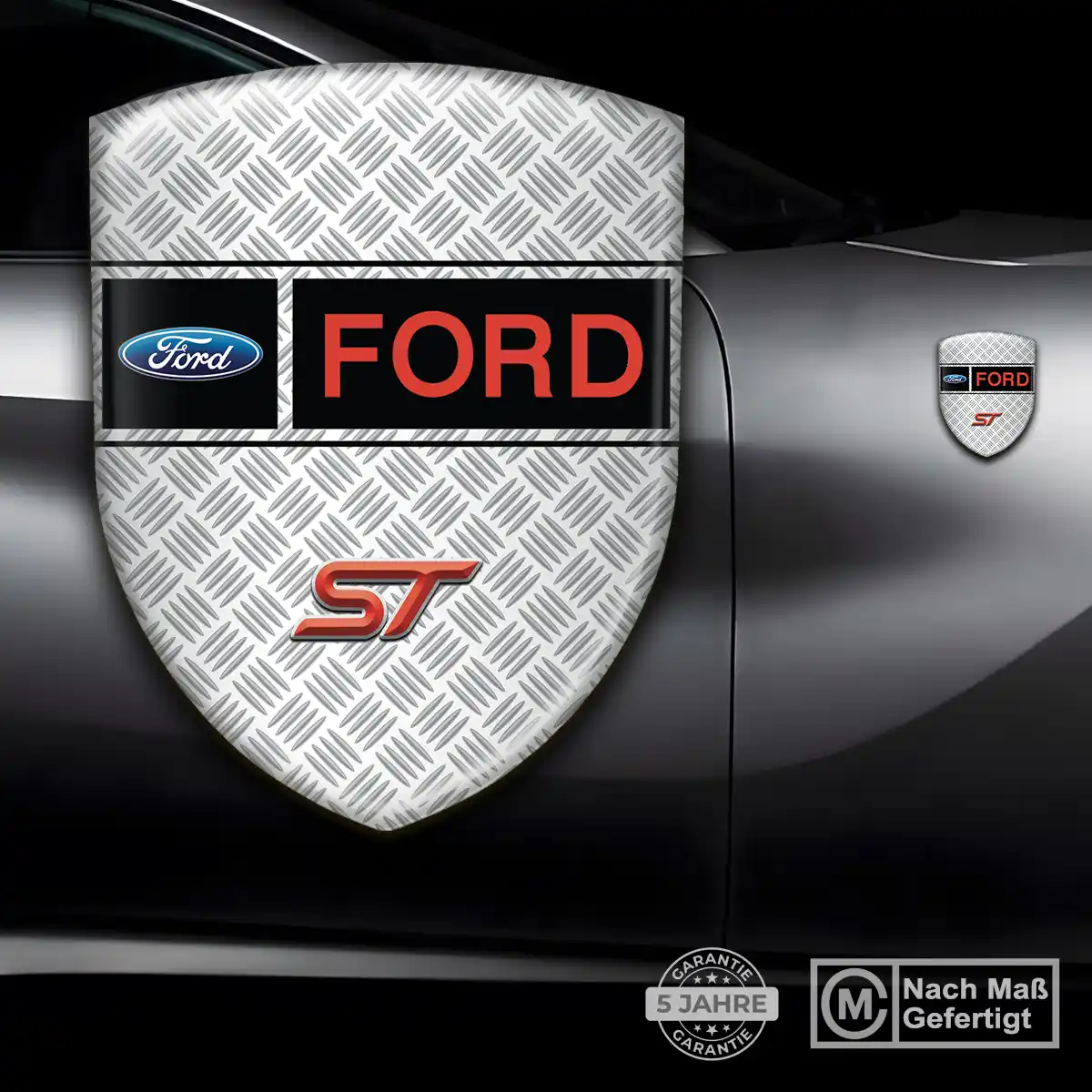 Ford Emblem Wappen Stilvolles Design