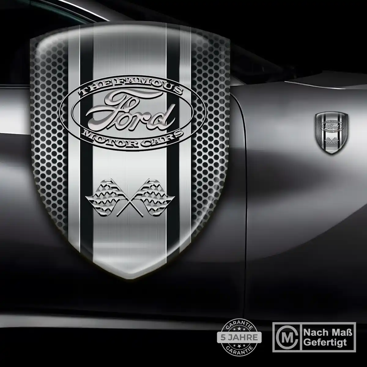 Ford Embleme Auto Stilvolles Design