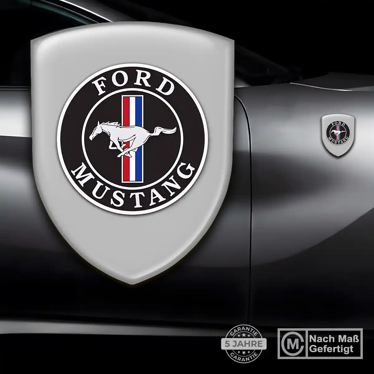Ford Mustang 3D Gel Aufkleber Auto Hohe Qualität