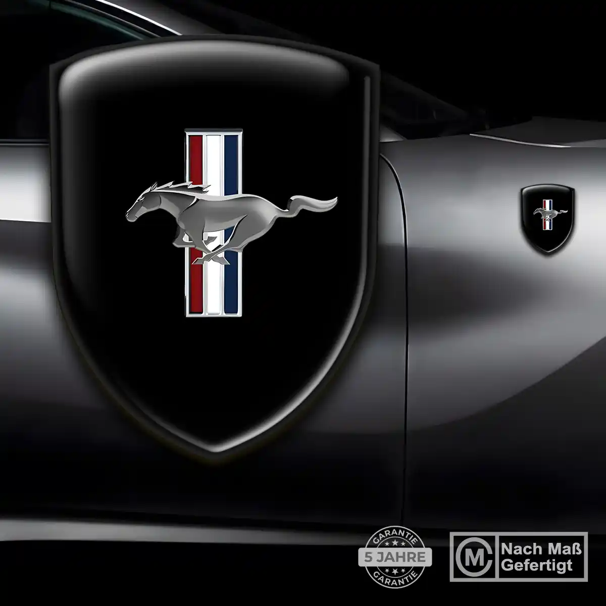 Ford Mustang 3D Gel Aufkleber Emblem Auto Hohe Qualität