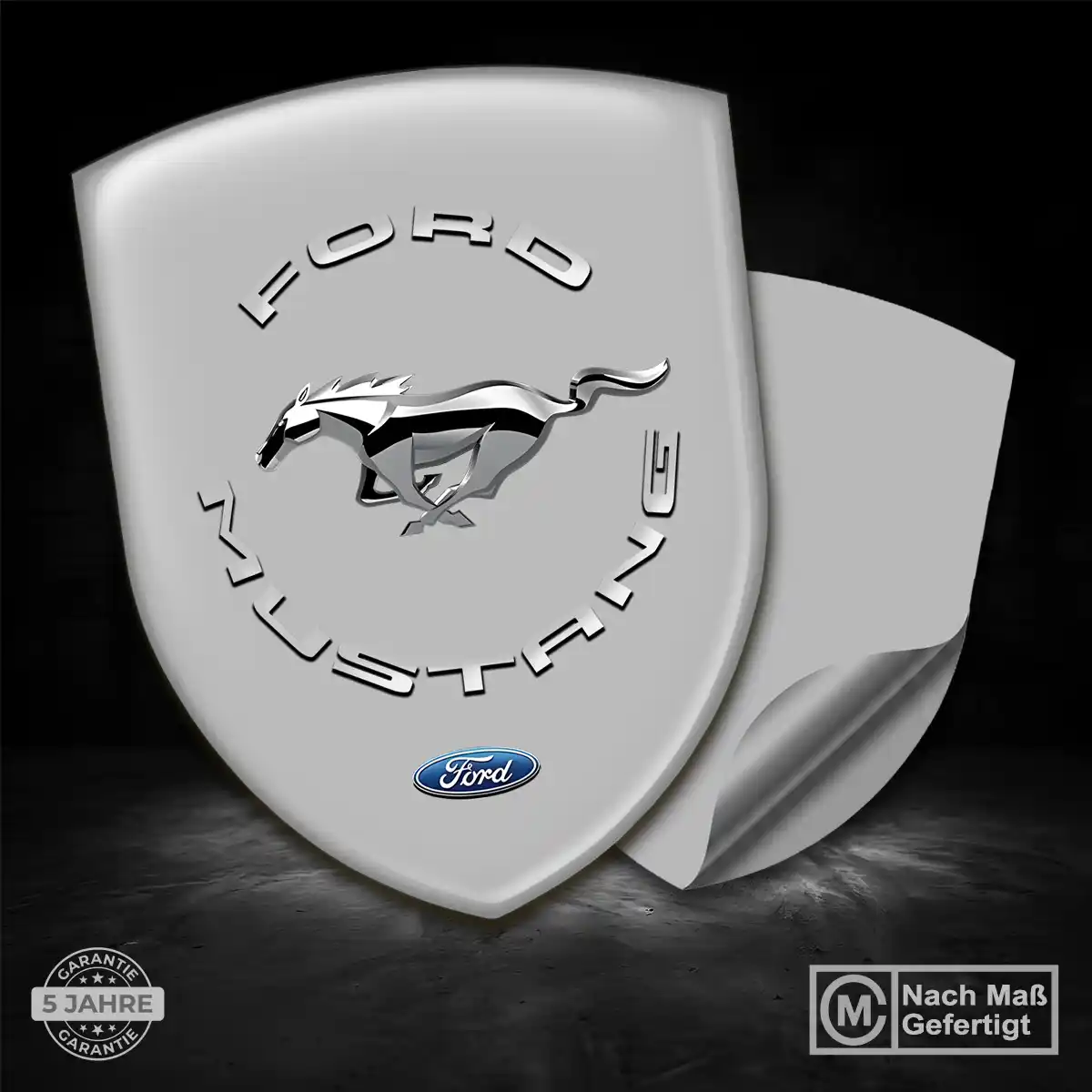 Ford Mustang Aufkleber 3D Gel Emblem Auto Hohe Qualität