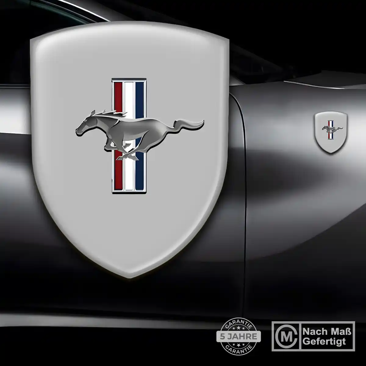 Ford Mustang Aufkleber 3D Gel Wappen Auto Hohe Qualität