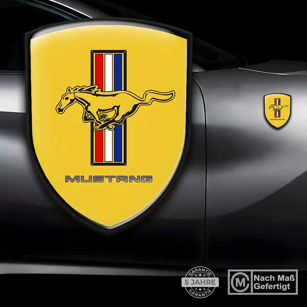 Ford Mustang Aufkleber Emblem Auto Hohe Qualität
