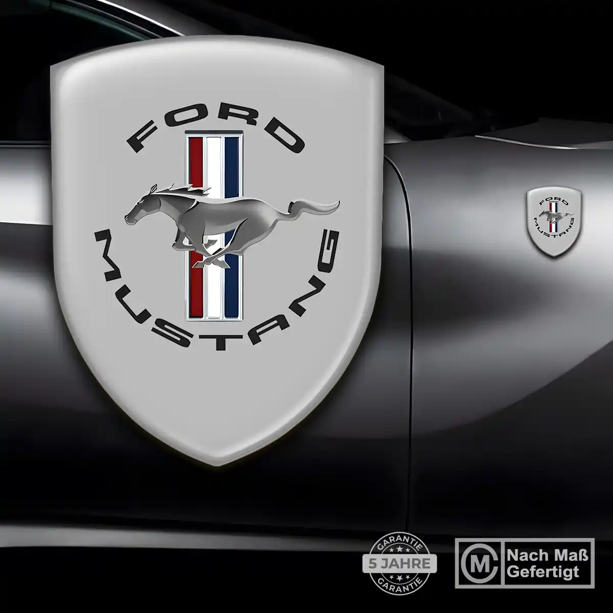 Ford Mustang Aufkleber Emblem Premium-Edition