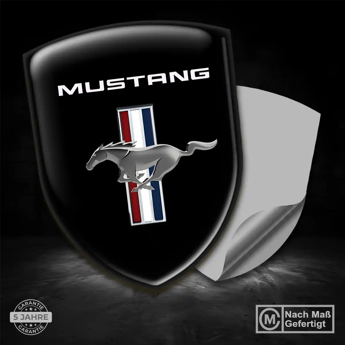 Ford Mustang Aufkleber Emblem Wappen Auto Stilvolles Design