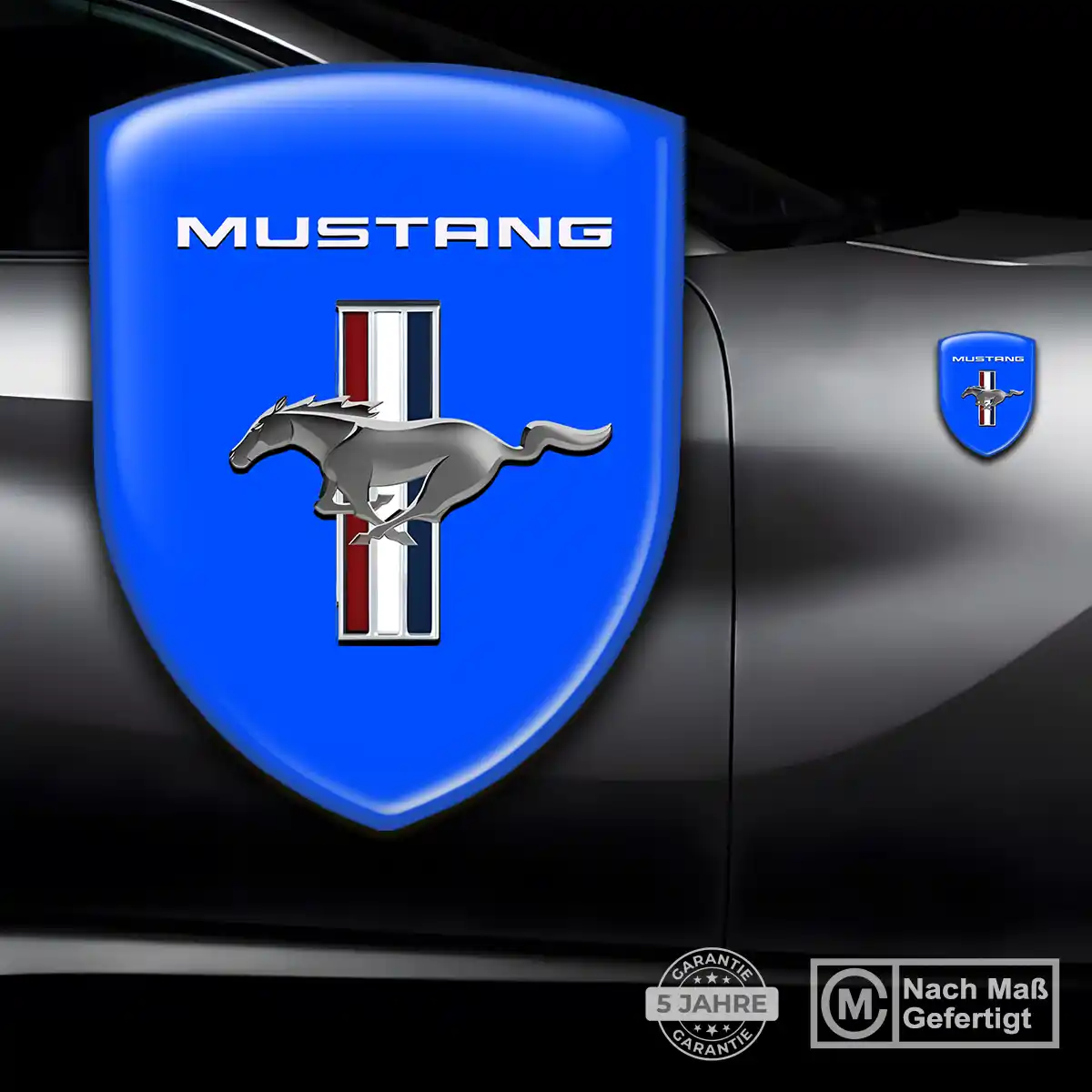 Ford Mustang Aufkleber Emblem Wappen Hohe Qualität