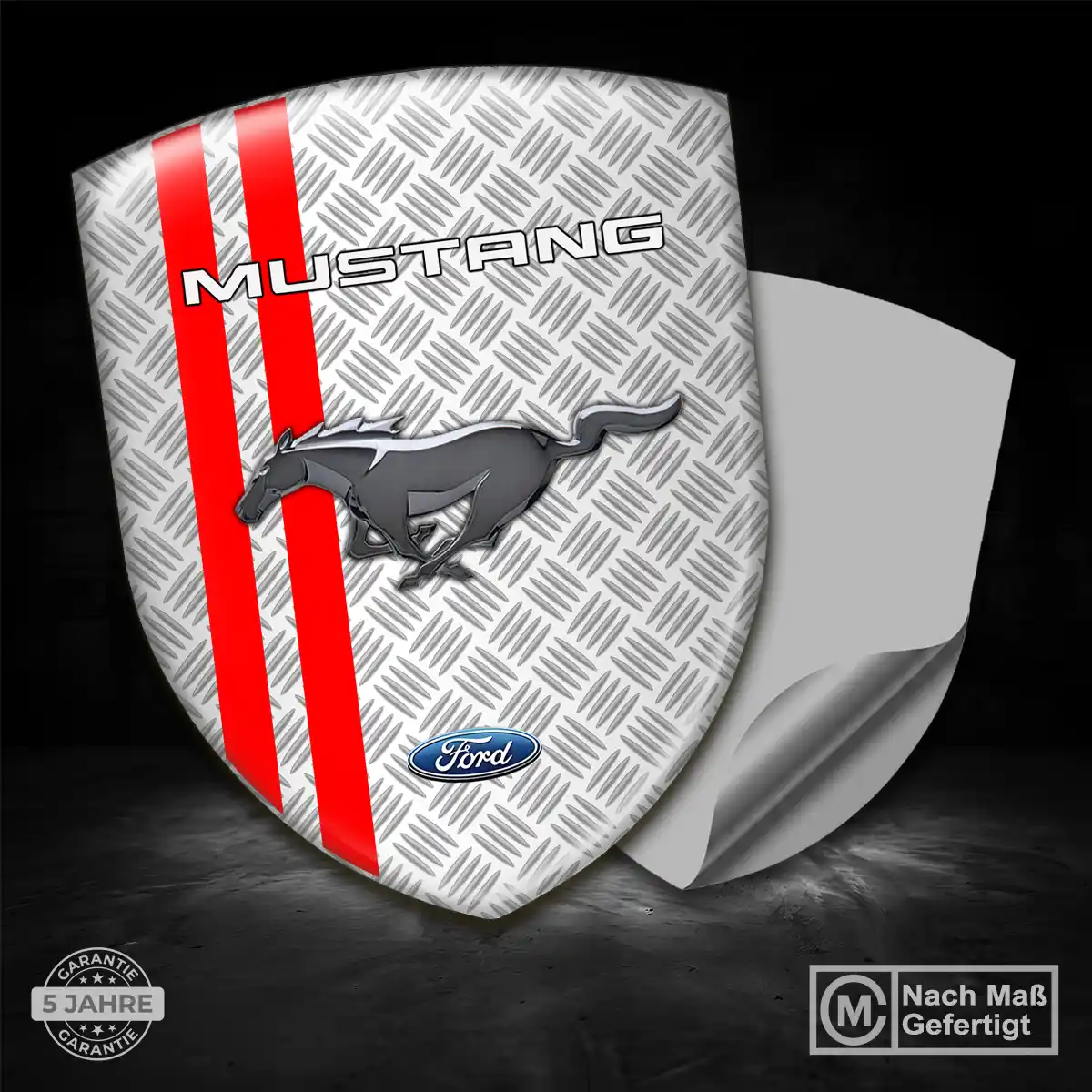 Ford Mustang Aufkleber Embleme Silikon Hohe Qualität
