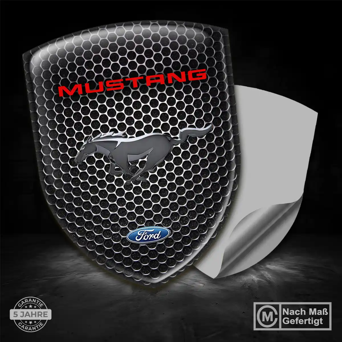 Ford Mustang Aufkleber Wappen Auto Stilvolles Design