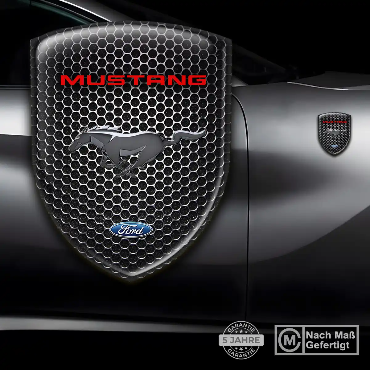 Ford Mustang Aufkleber Wappen Auto Stilvolles Design