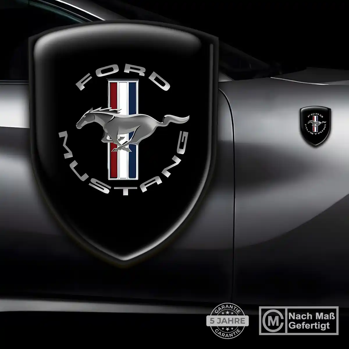 Ford Mustang Aufkleber Wappen Emblem Auto Hohe Qualität