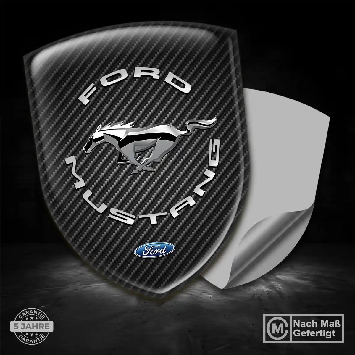 Ford Mustang Aufkleber Wappen Emblem Auto Stilvolles Design