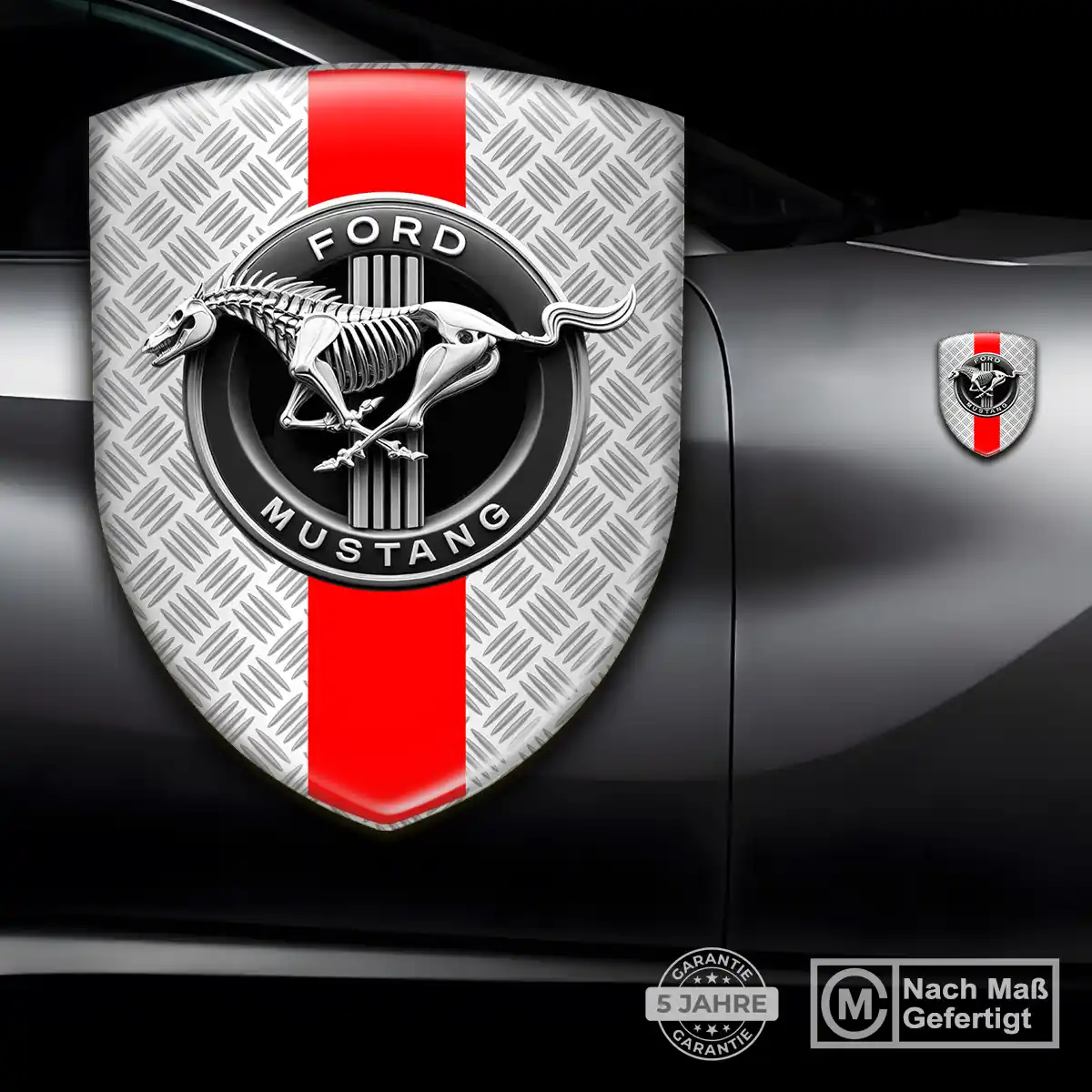 Ford Mustang Emblem Aufkleber Auto Hohe Qualität