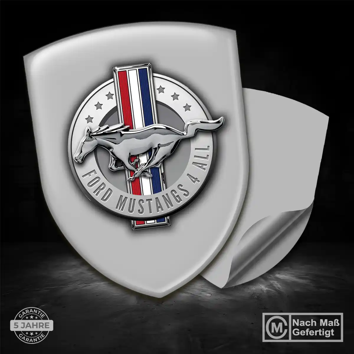 Ford Mustang Emblem Aufkleber Auto Stilvolles Design