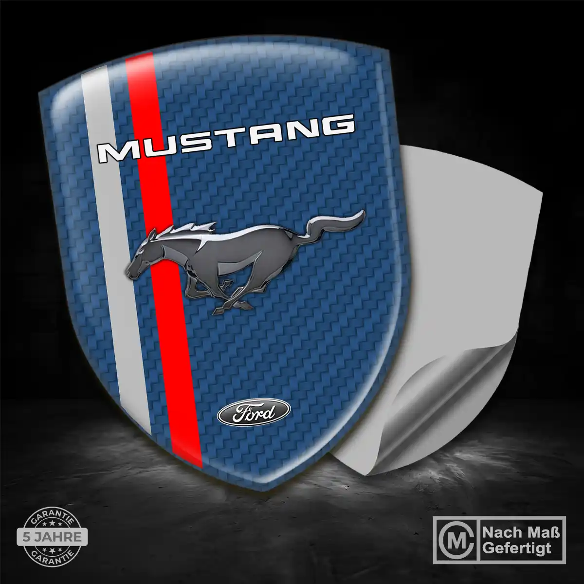Ford Mustang Emblem Aufkleber Hohe Qualität