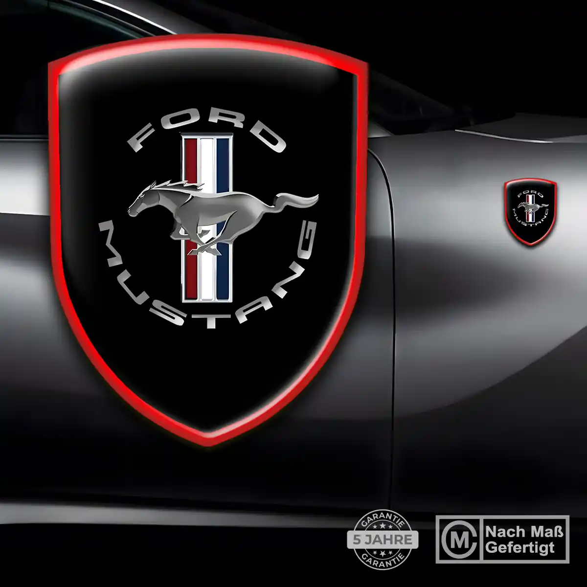 Ford Mustang Emblem Aufkleber Wappen Hohe Qualität