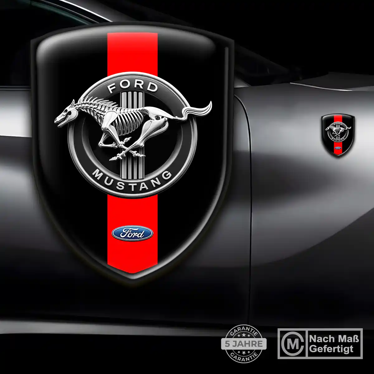 Ford Mustang Emblem Hohe Qualität