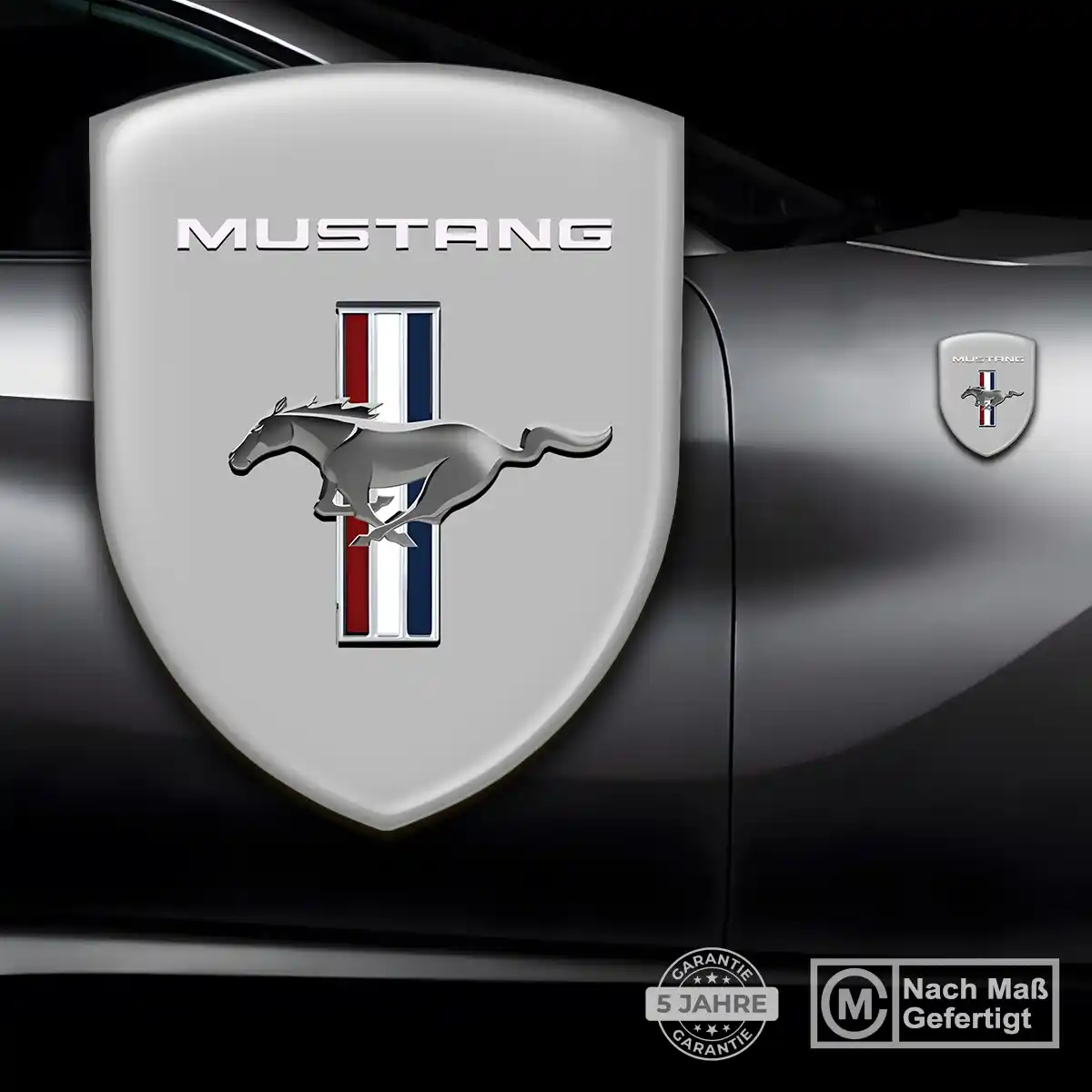 Ford Mustang Emblem Wappen Hohe Qualität