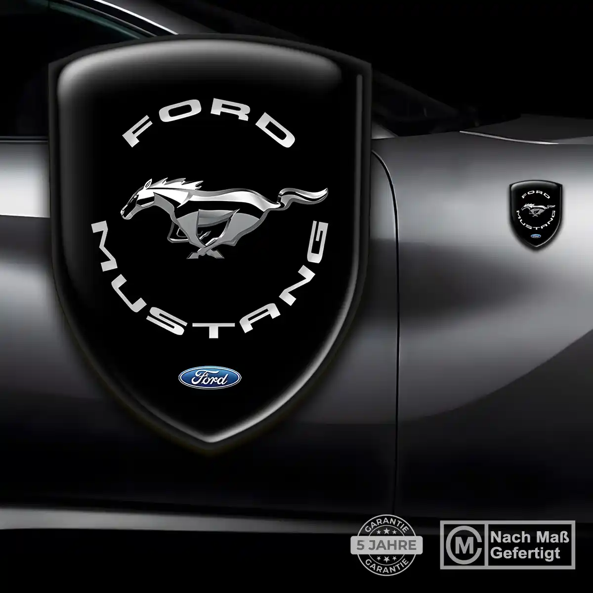 Ford Mustang Emblem Wappen Premium-Edition