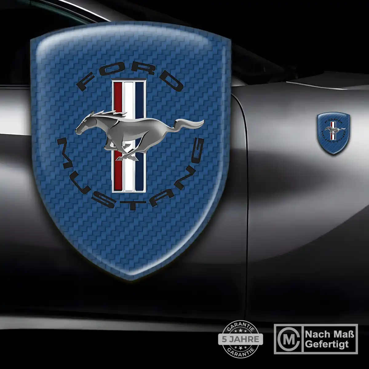 Ford Mustang Wappen Emblem Aufkleber Auto Hohe Qualität