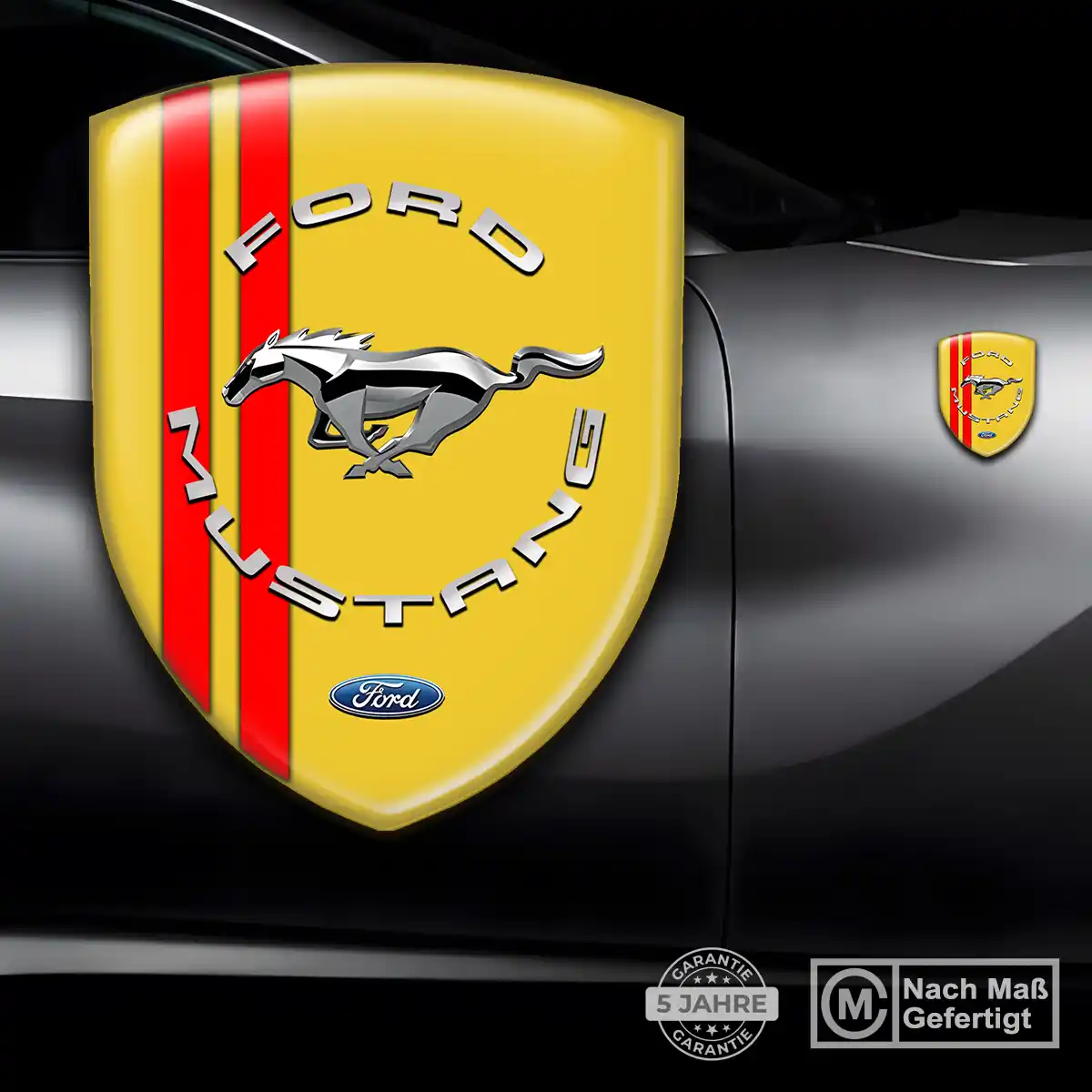 Ford Mustang Wappen Emblem Auto Hohe Qualität