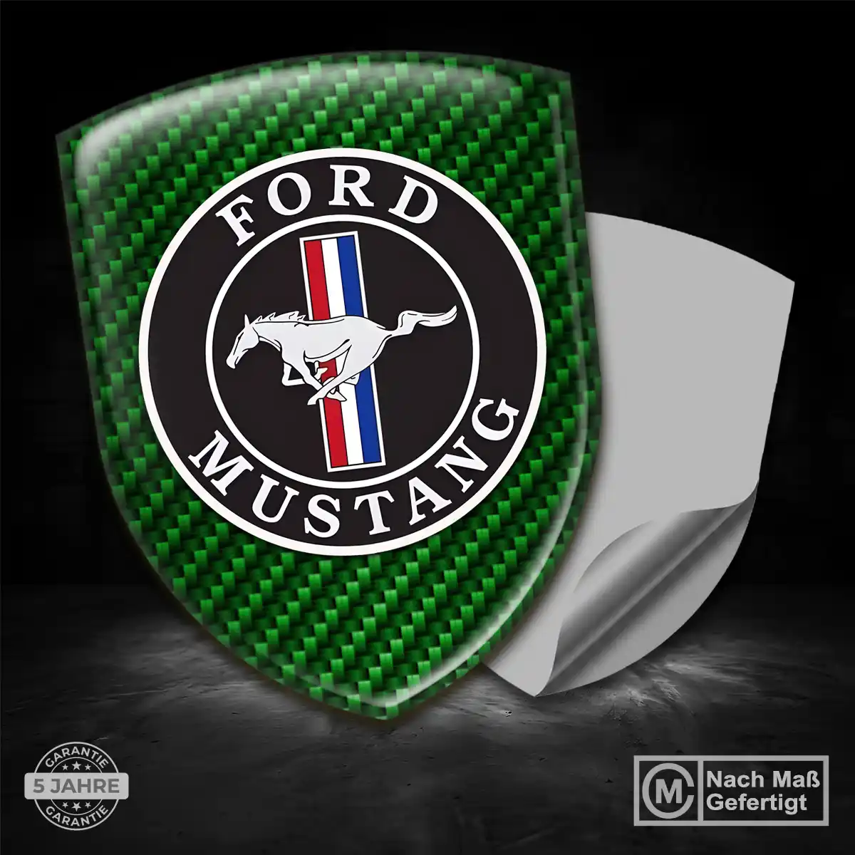 Ford Mustang Wappen Emblem Hohe Qualität
