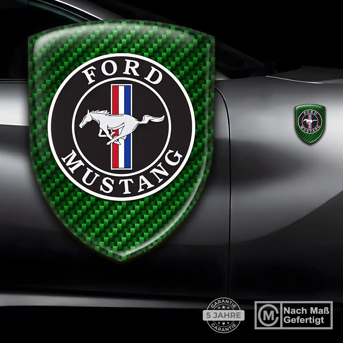 Ford Mustang Wappen Emblem Hohe Qualität