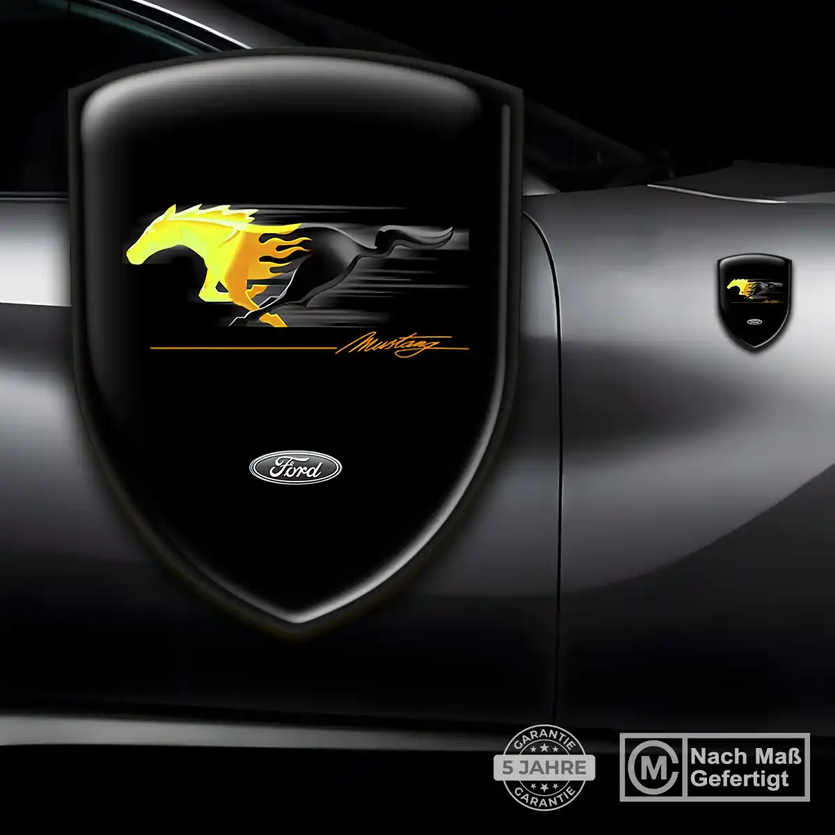 Ford Mustang Wappen Emblem Premium-Edition