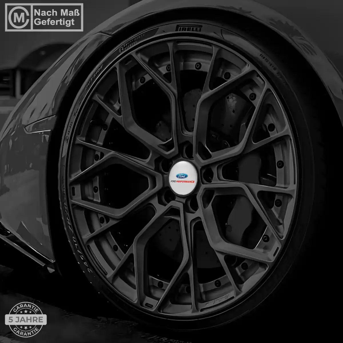 Ford Performance Felgenemblem Aufkleber Stilvolles Design