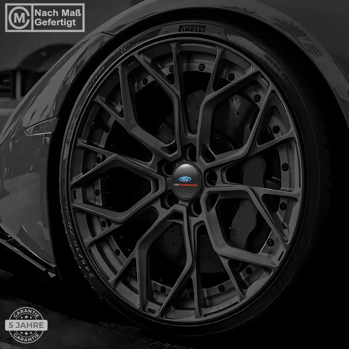 Ford Performance Radkappen Aufkleber Stilvolles Design