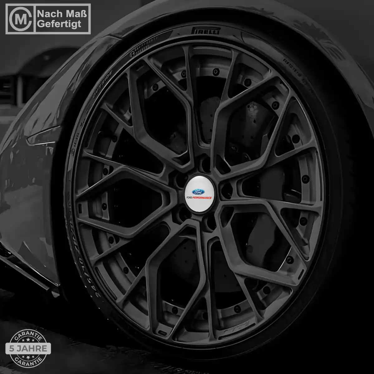Ford Performance Radmitte Aufkleber Stilvolles Design