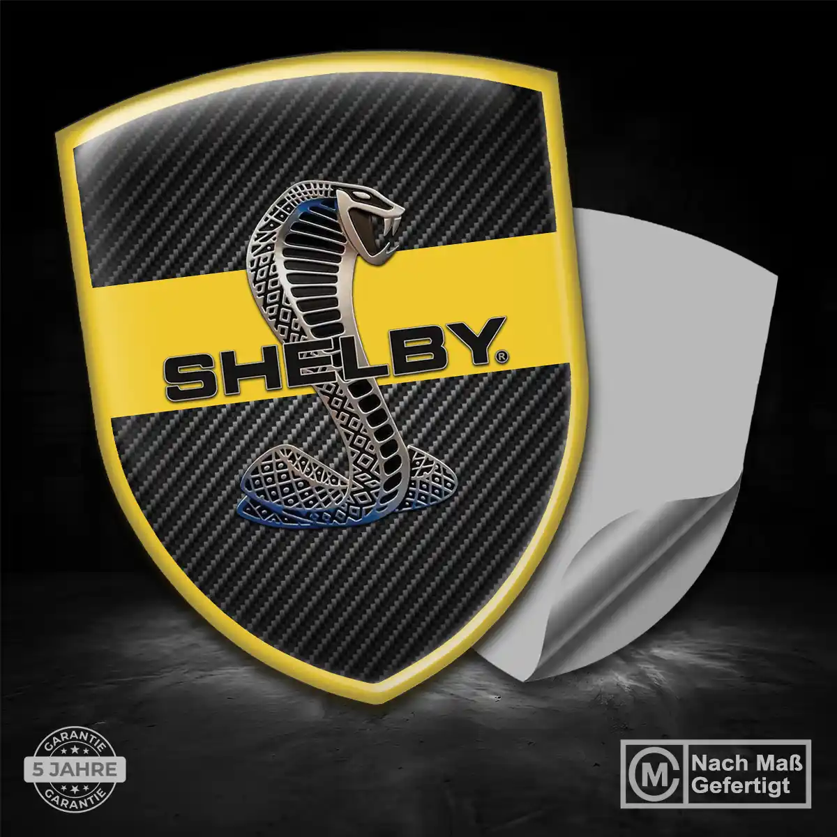 Ford Shelby 3D Gel Aufkleber Auto Stilvolles Design