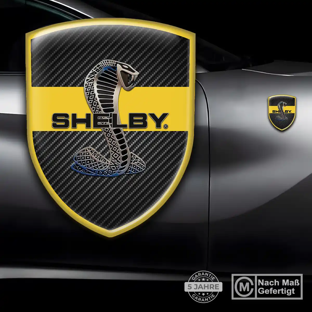 Ford Shelby 3D Gel Aufkleber Auto Stilvolles Design