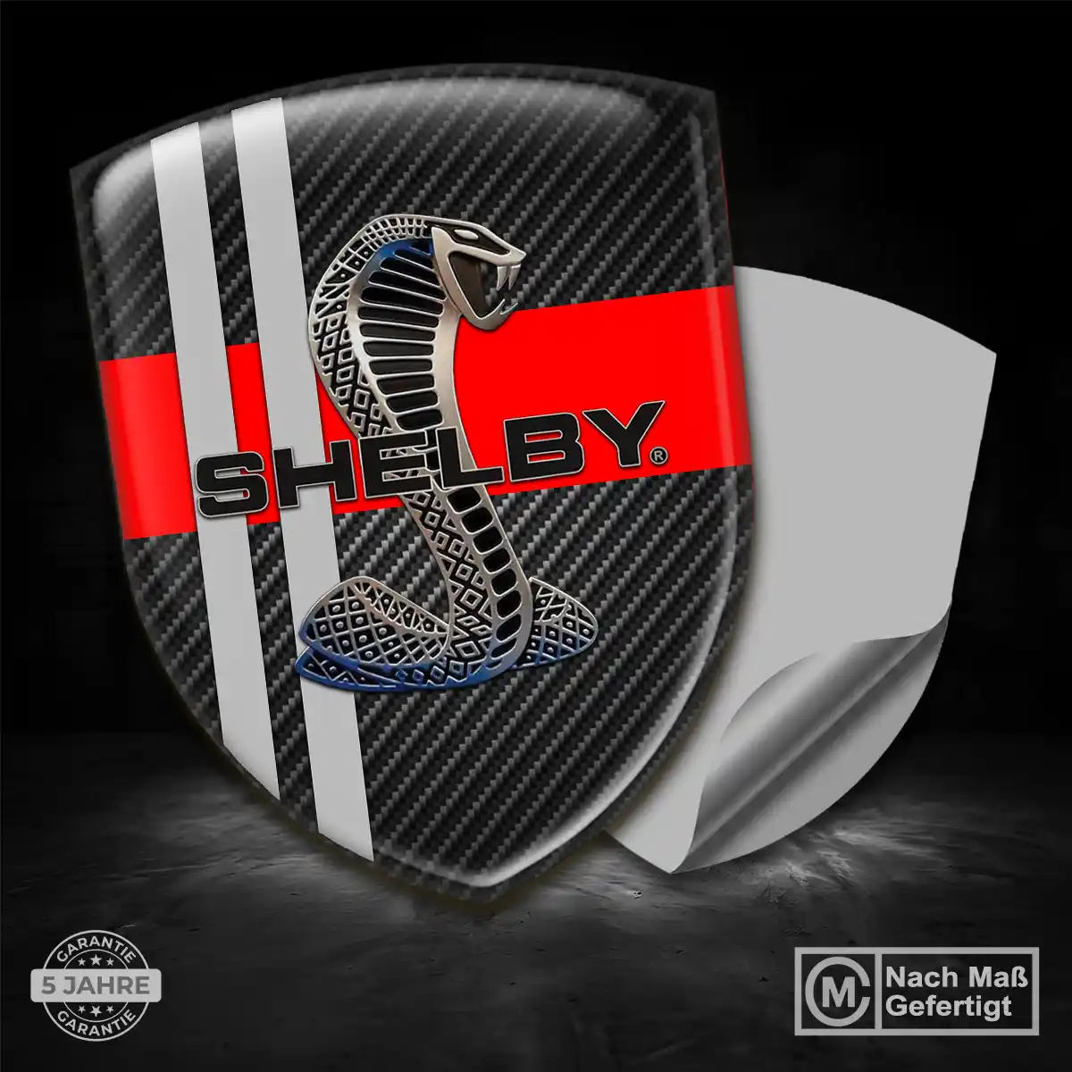 Ford Shelby 3D Gel Aufkleber Emblem Hohe Qualität