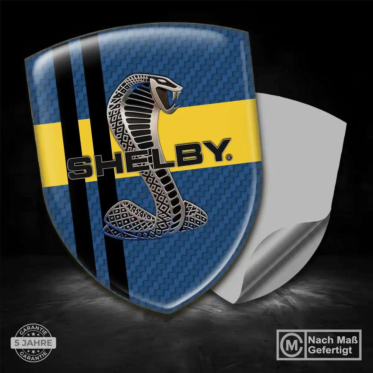 Ford Shelby 3D Gel Aufkleber Embleme Stilvolles Design