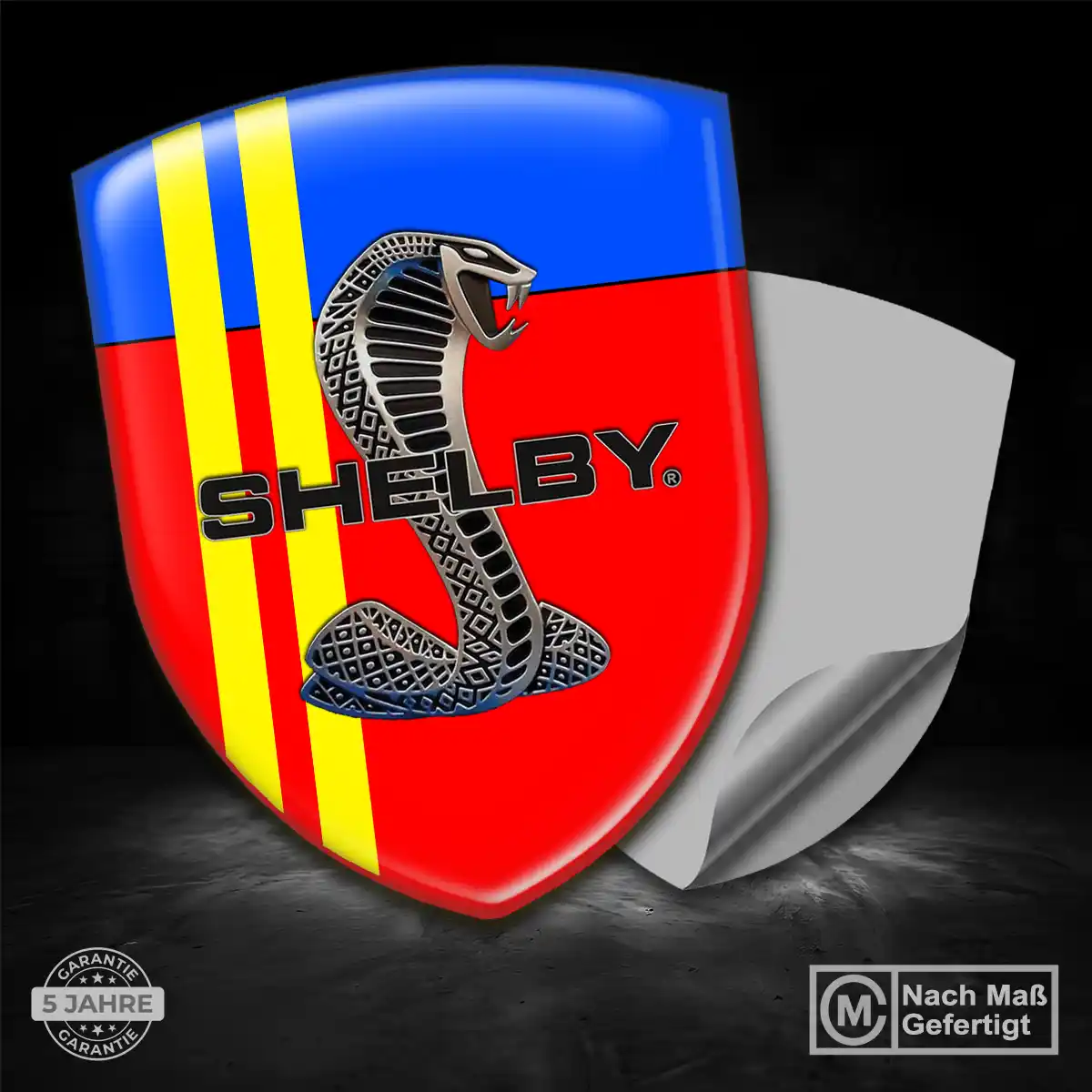 Ford Shelby 3D Gel Aufkleber Silikon Hohe Qualität