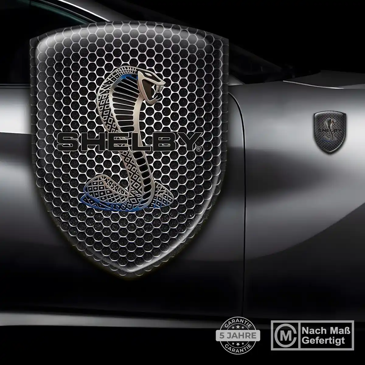 Ford Shelby 3D Gel Aufkleber Wappen Stilvolles Design