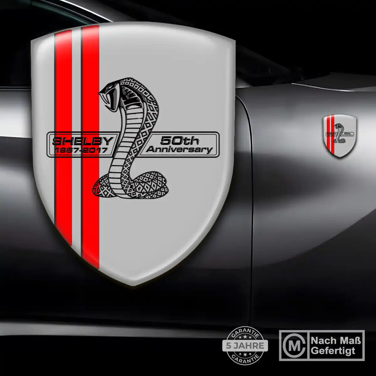 Ford Shelby Aufkleber 3D Gel Emblem Auto Stilvolles Design
