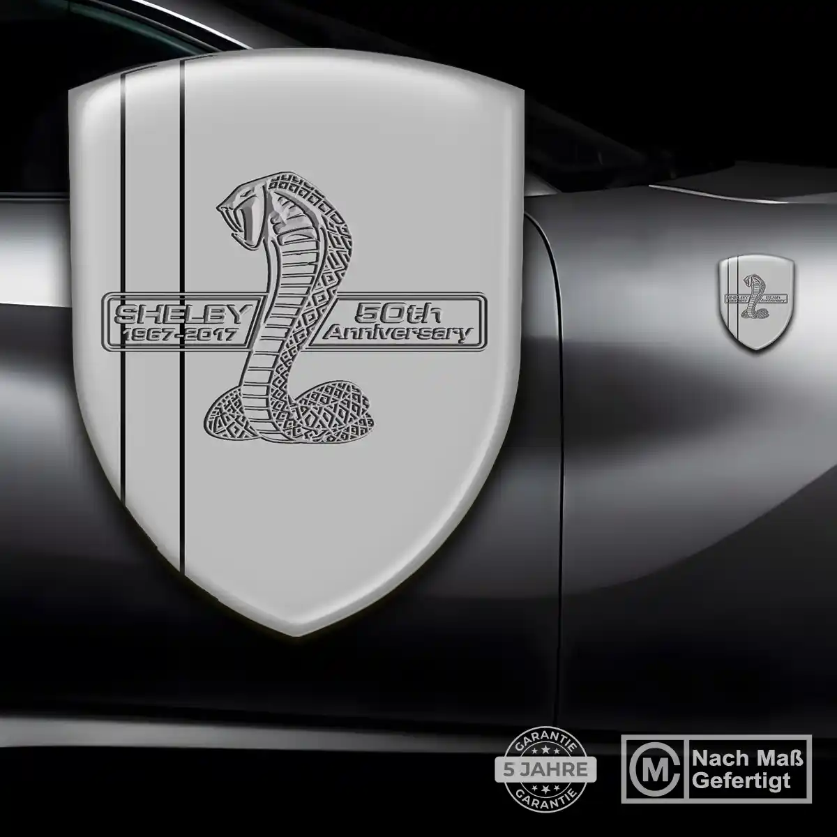 Ford Shelby Aufkleber 3D Gel Emblem Stilvolles Design