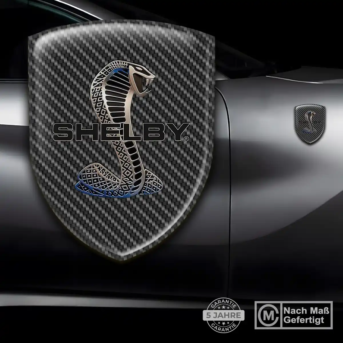 Ford Shelby Aufkleber 3D Gel Embleme Auto Stilvolles Design