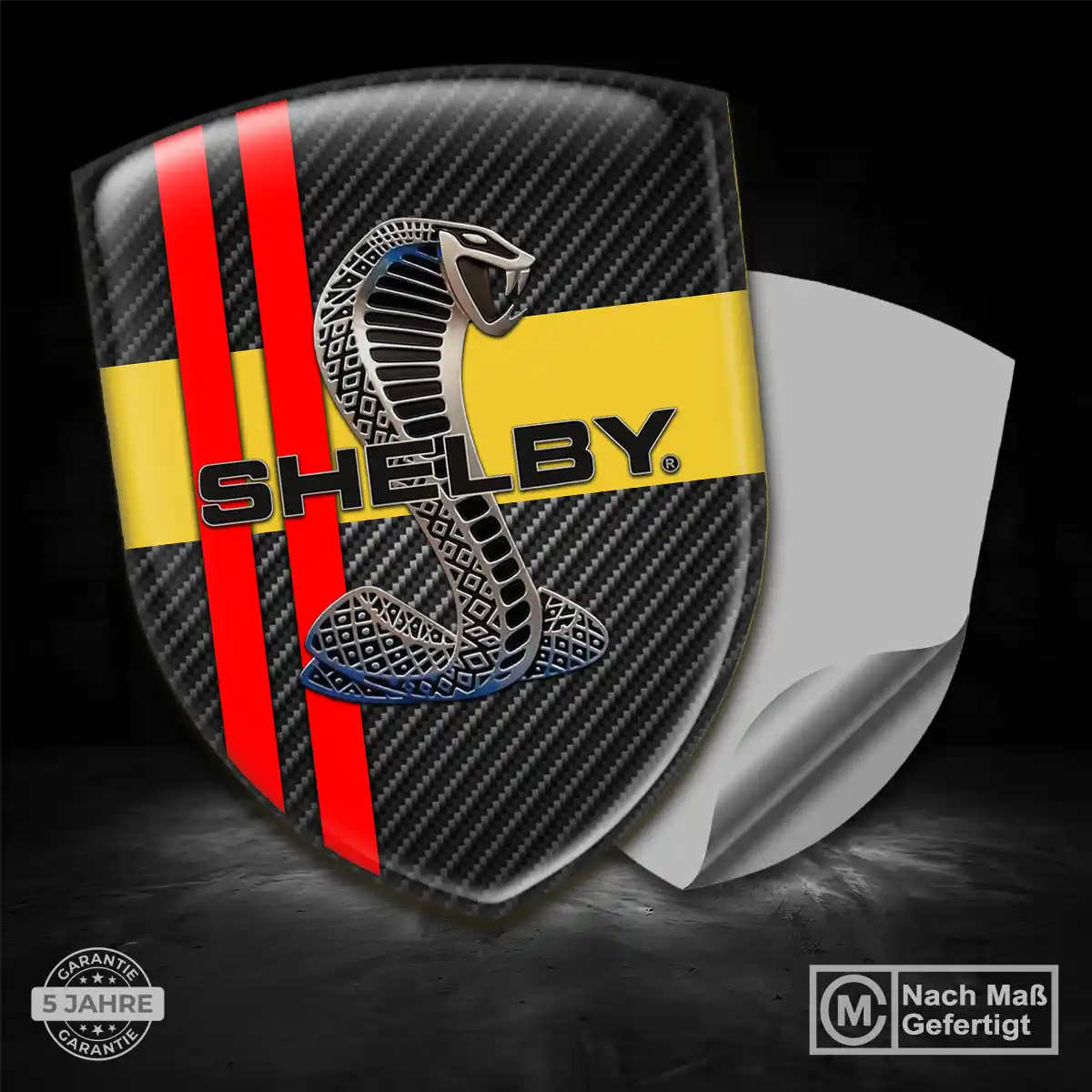 Ford Shelby Aufkleber 3D Gel Silikon Hohe Qualität