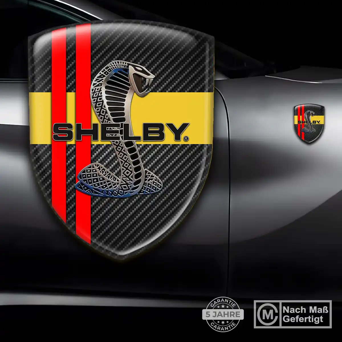 Ford Shelby Aufkleber 3D Gel Silikon Hohe Qualität